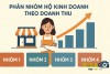 Hình minh hoạ: PHÂN NHÓM HỘ KINH DOANH (dùng công nghệ AI)