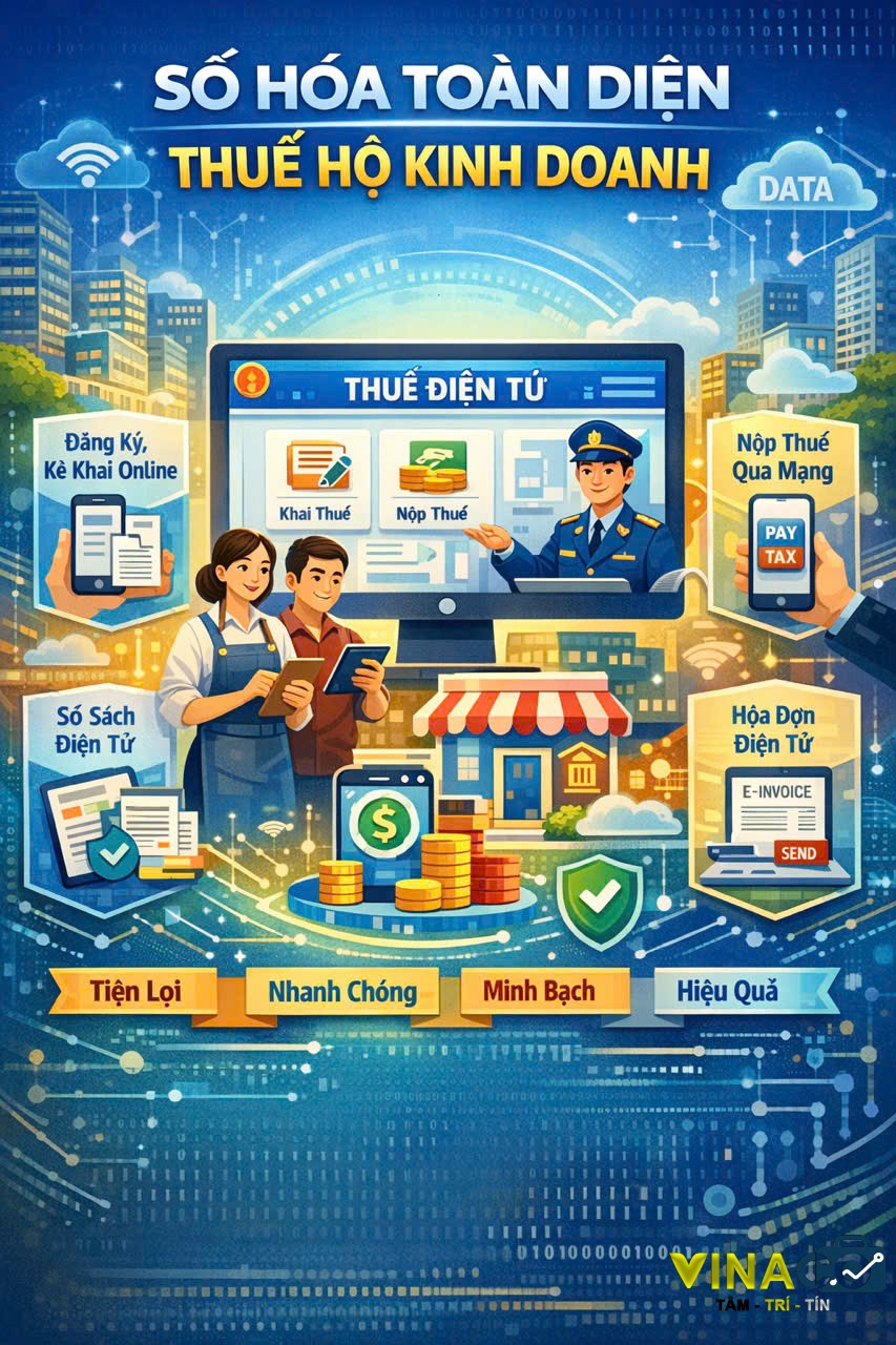 🚀 NGHỊ ĐỊNH 68/2026/NĐ-CP: BƯỚC NGOẶT "SỐ HÓA" TOÀN DIỆN THUẾ HỘ KINH DOANH