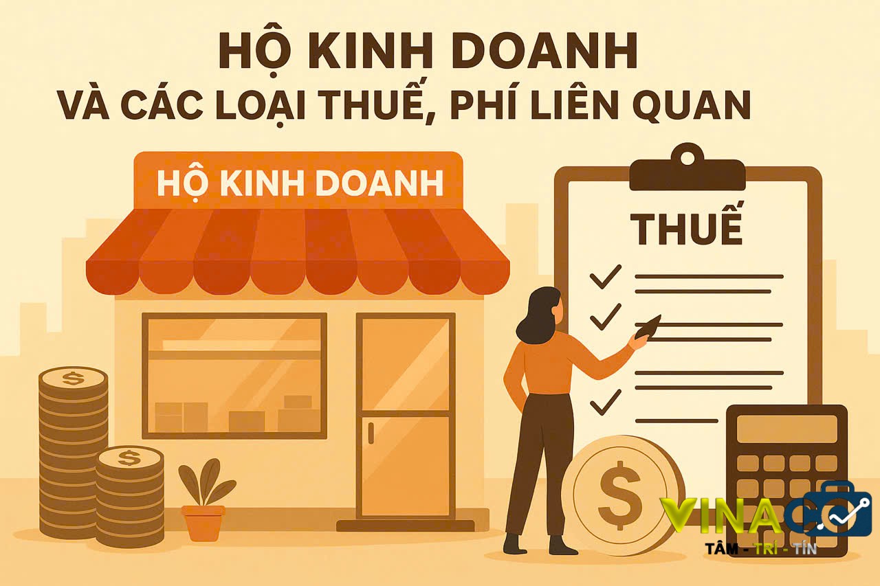 HỘ KINH DOANH – CÁC LOẠI THUẾ, PHÍ LIÊN QUAN