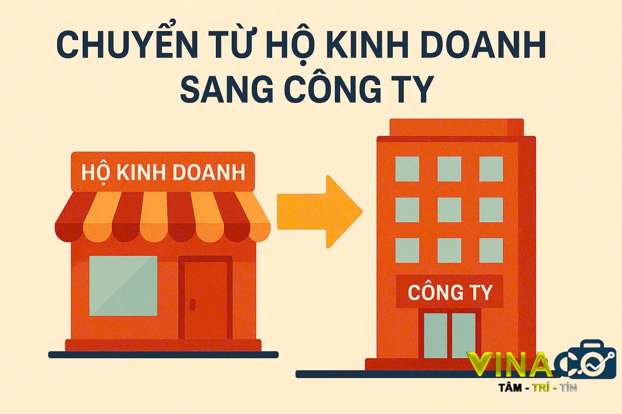 Chuyển hộ kinh doanh sang công ty