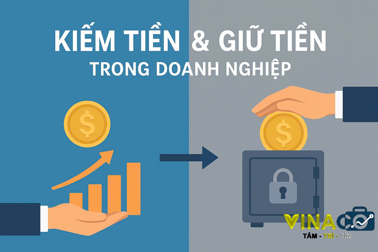 Kiếm tiền, giữ tiền - đâu là năng lực lõi và quan trọng hơn đối với doanh nghiệp?