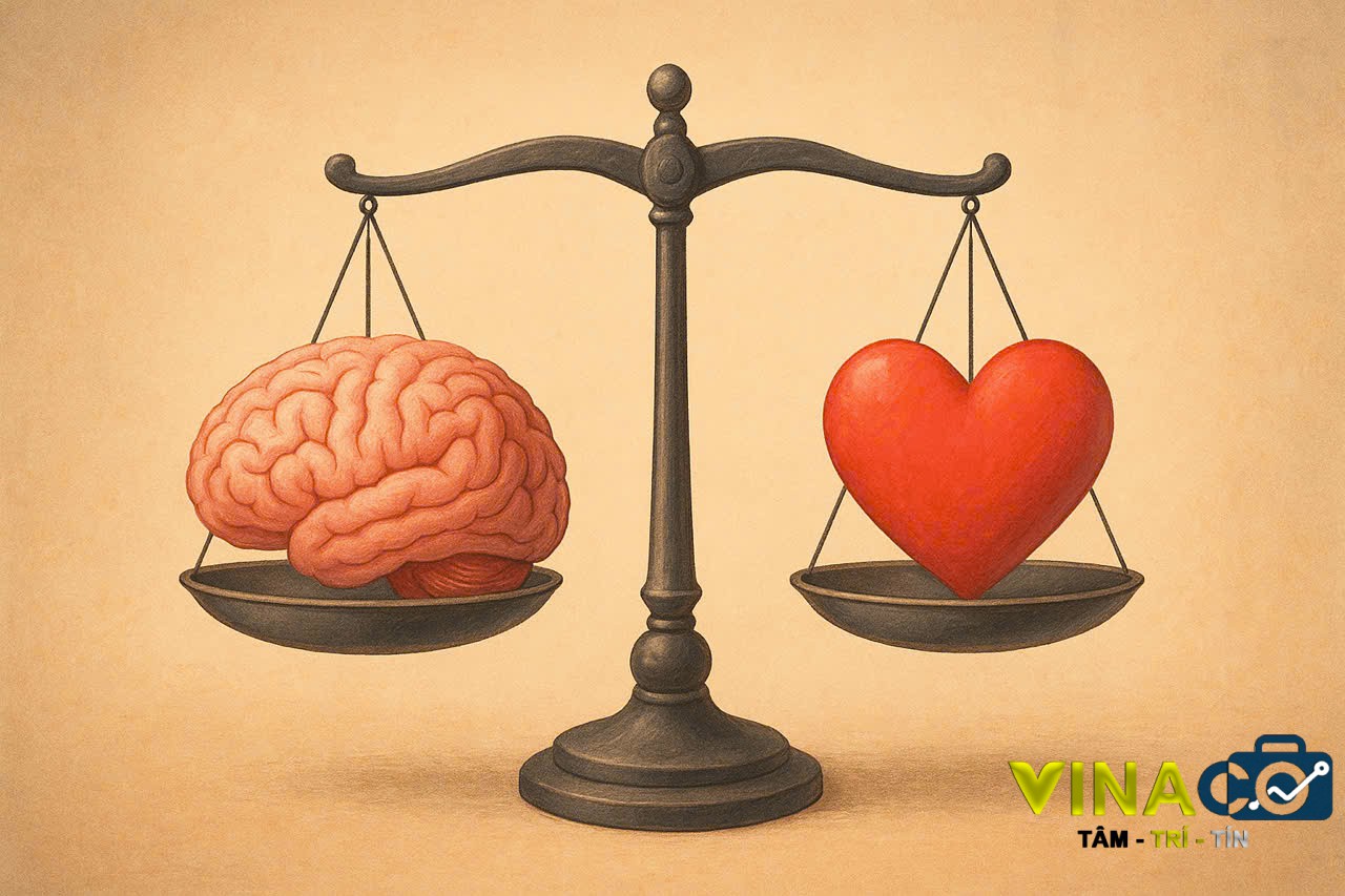 🧠 CÂN BẰNG GIỮA CÁI ĐẦU VÀ TRÁI TIM ❤️